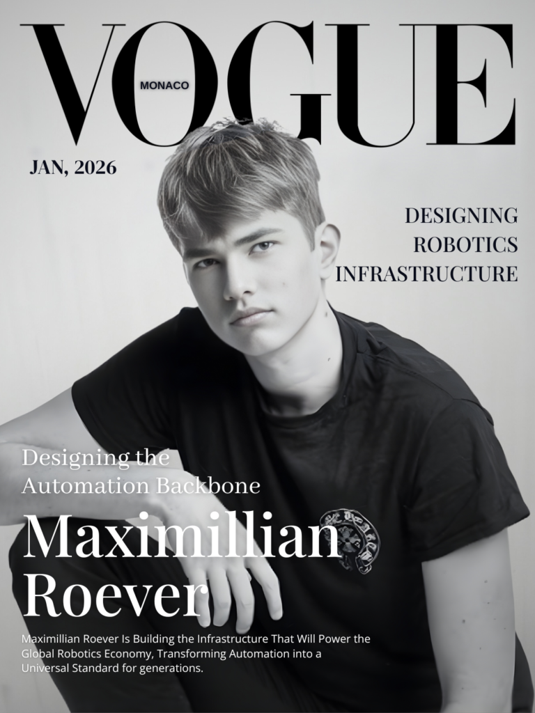 Maximillian Roever: Architect of the Robotics Economy