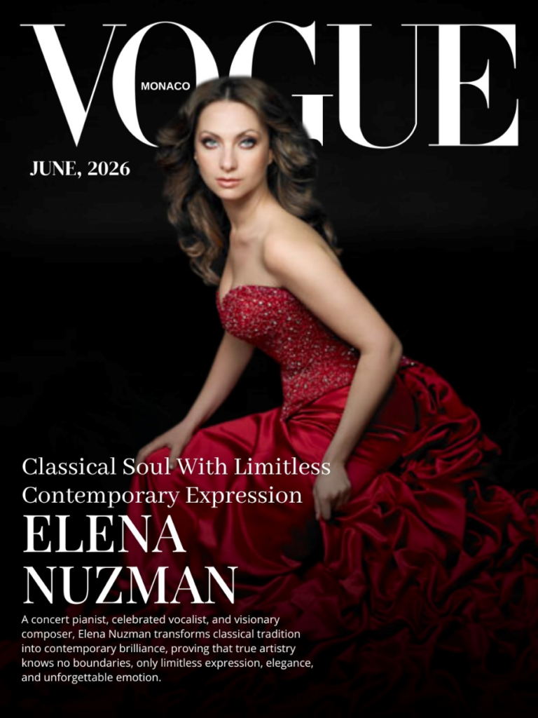 ELENA NUZMANThe Woman Redefining Musical Elegance ThroughClassical Mastery and Contemporary Soul